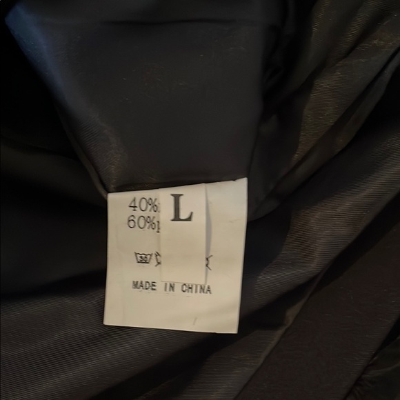 Rosedress Black Feather Trim Sleeveless Top- Size Large - Picture 4 of 5